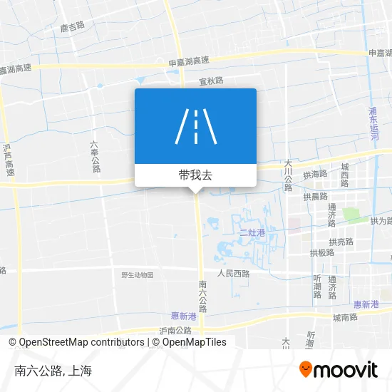 南六公路地图