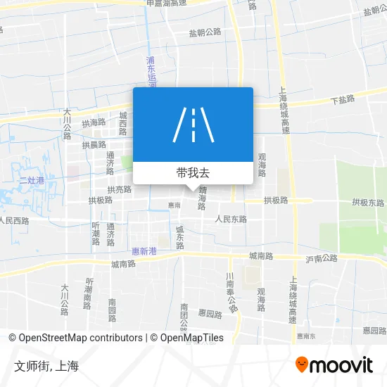 文师街地图