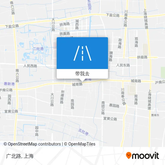 广北路地图