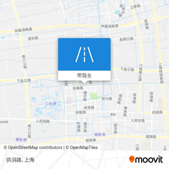 拱涓路地图
