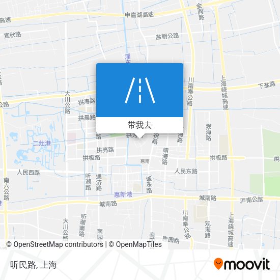 听民路地图