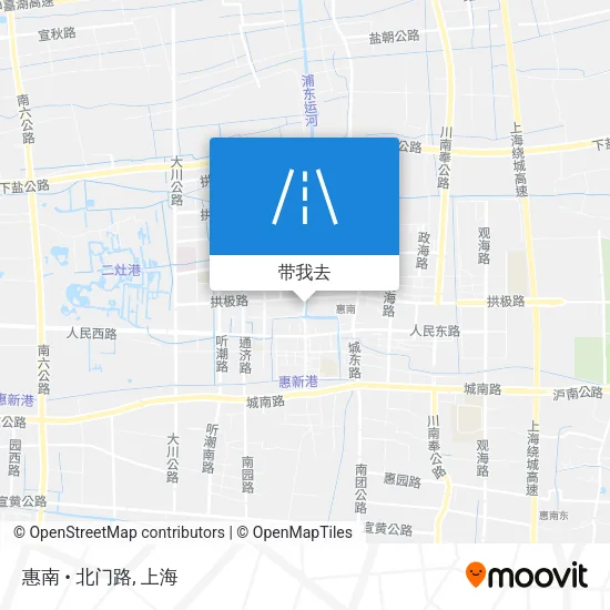 惠南 • 北门路地图