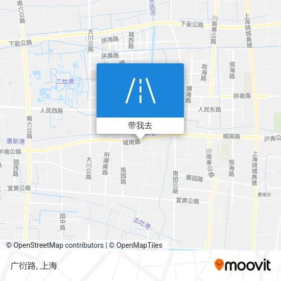 广衍路地图