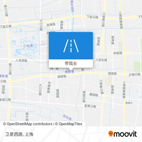 卫星西路地图
