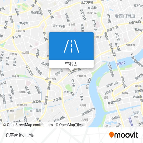 宛平南路地图