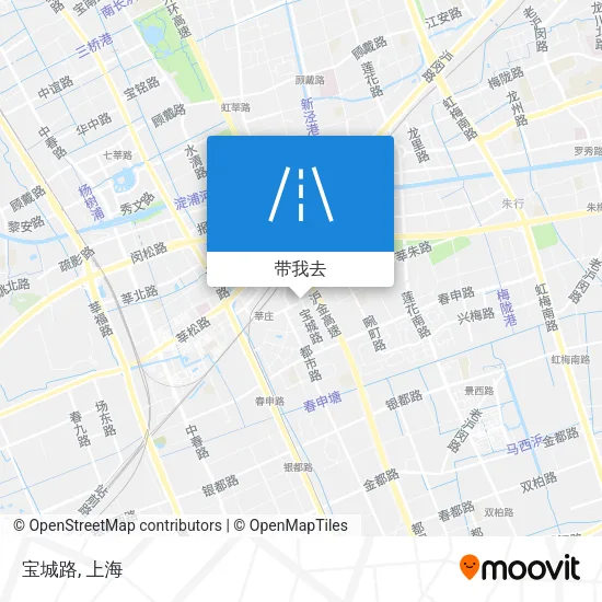 宝城路地图
