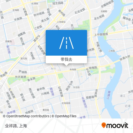 业祥路地图