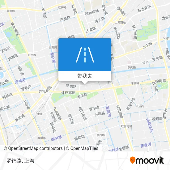 罗锦路地图