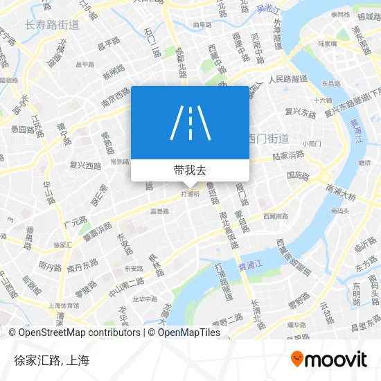 徐家汇路地图
