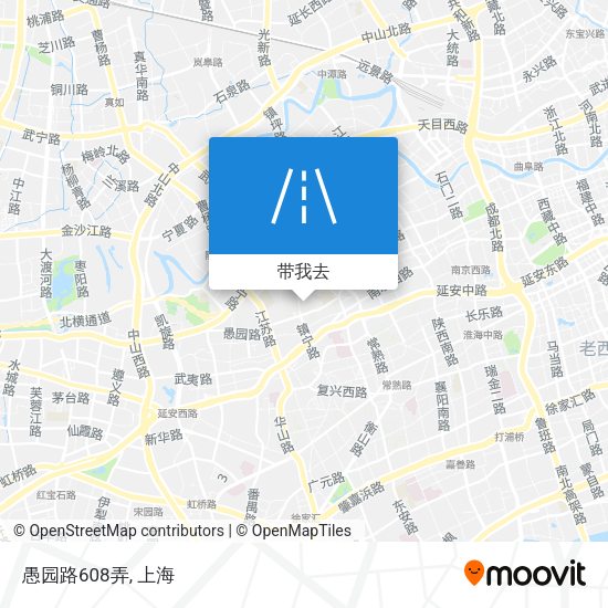 愚园路608弄地图