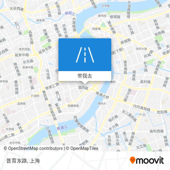普育东路地图