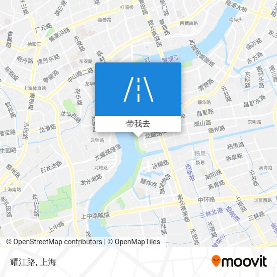 耀江路地图