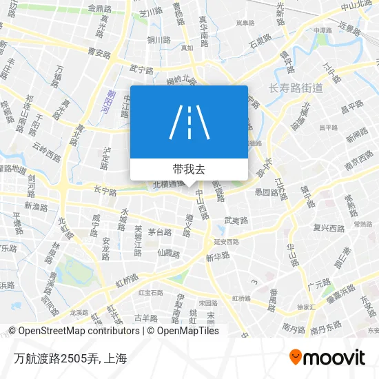 万航渡路2505弄地图