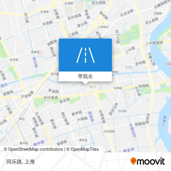 同乐路地图