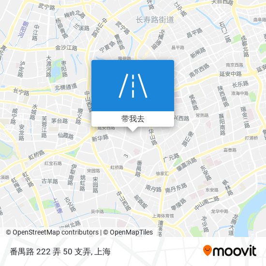 番禺路 222 弄 50 支弄地图