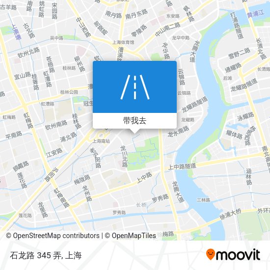 石龙路 345 弄地图