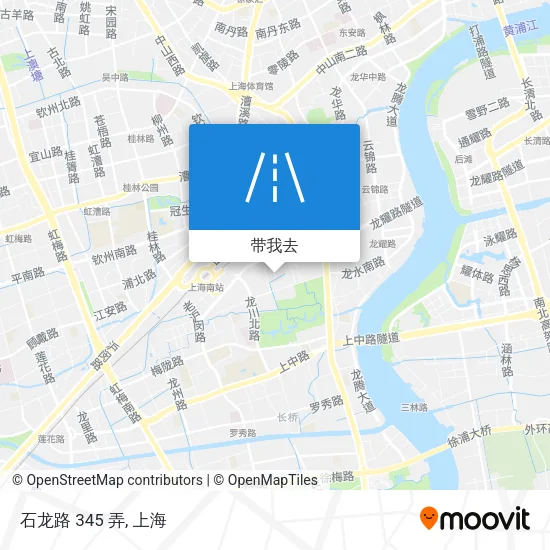 石龙路 345 弄地图
