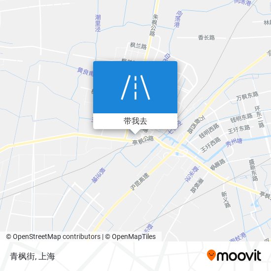 青枫街地图
