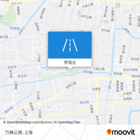 万枫公路地图