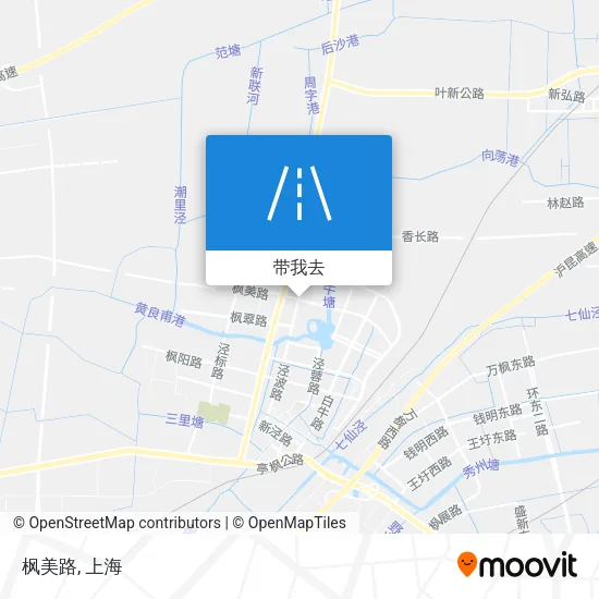 枫美路地图