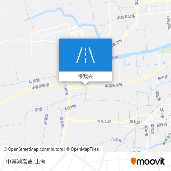申嘉湖高速地图