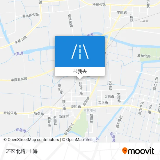 环区北路地图