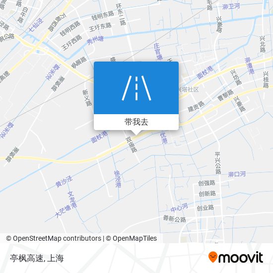 亭枫高速地图
