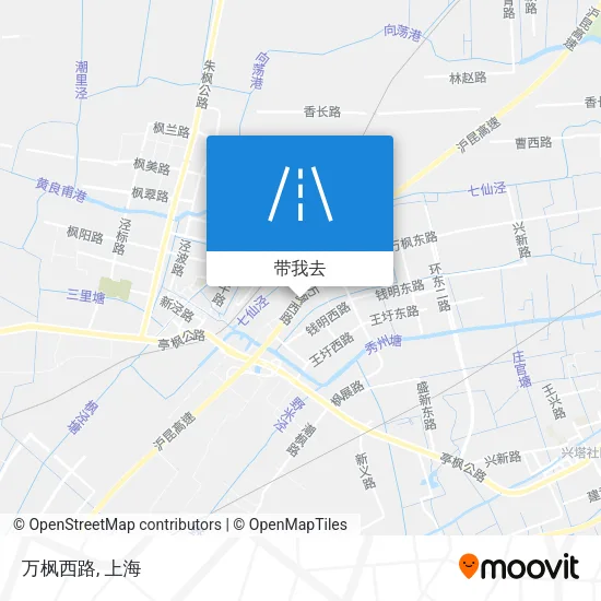 万枫西路地图