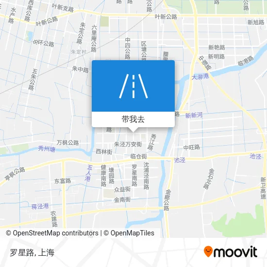 罗星路地图