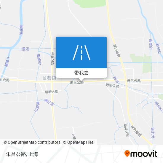 朱吕公路地图