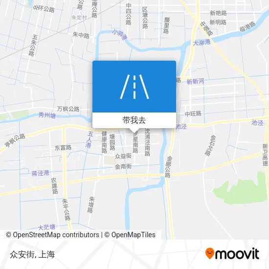 众安街地图