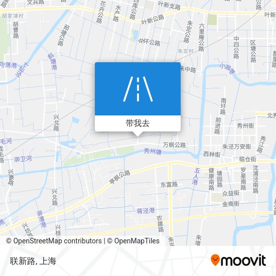 联新路地图