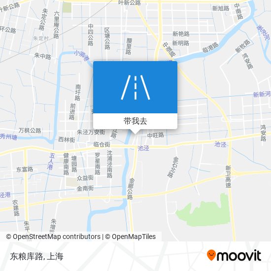 东粮库路地图