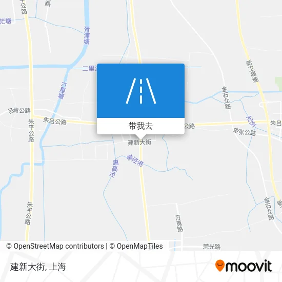 建新大街地图