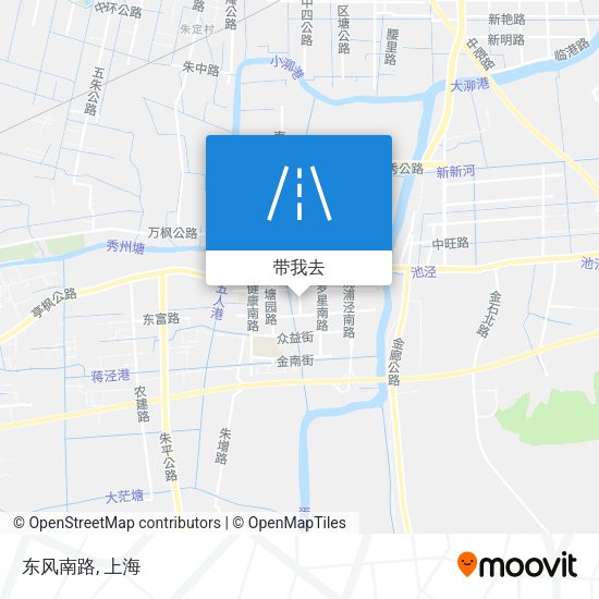 东风南路地图
