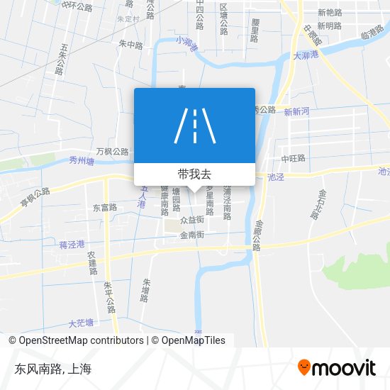 东风南路地图