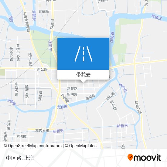 中区路地图