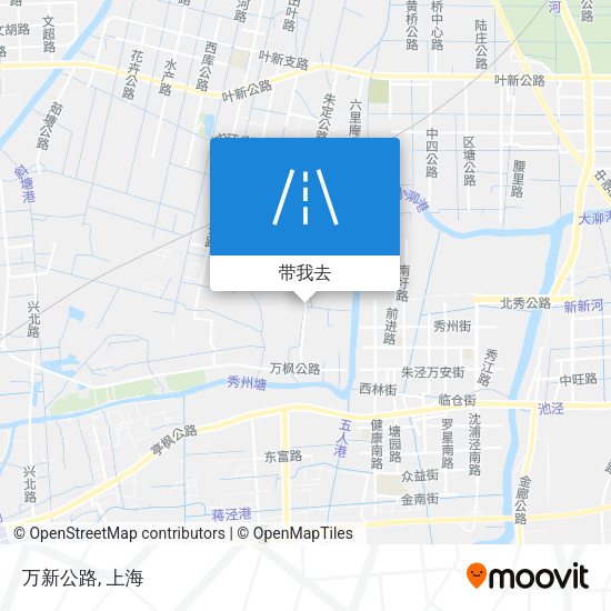 万新公路地图