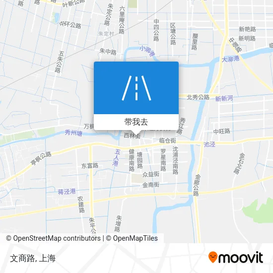 文商路地图