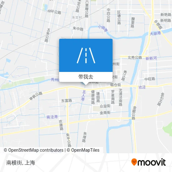 南横街地图