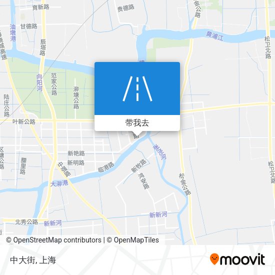 中大街地图