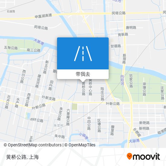 黄桥公路地图