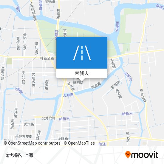 新明路地图