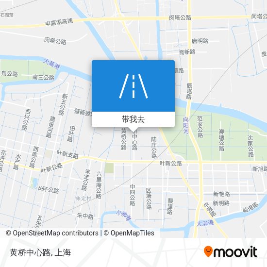 黄桥中心路地图