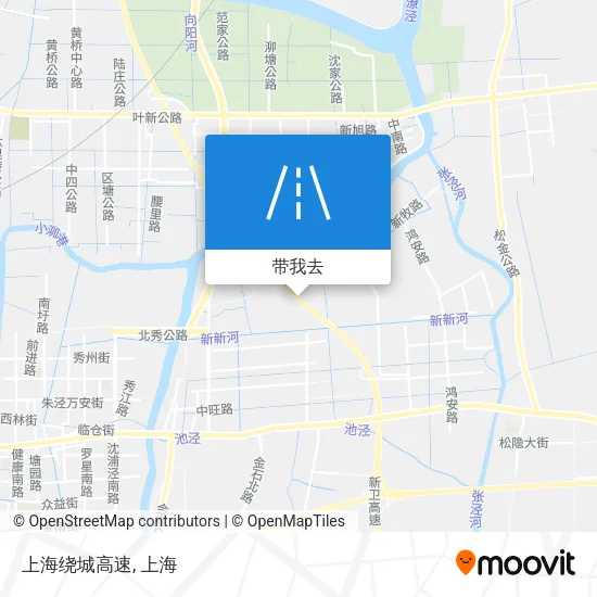上海绕城高速地图