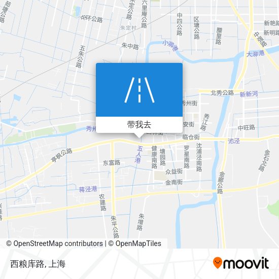 西粮库路地图
