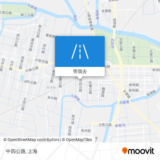 中四公路地图