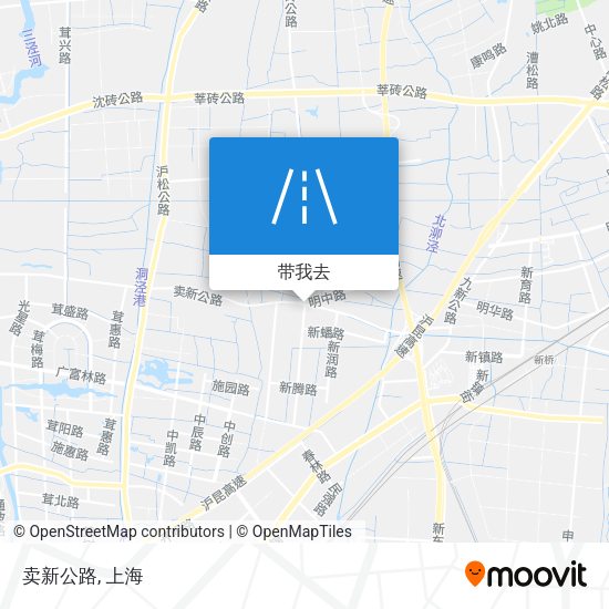 卖新公路地图