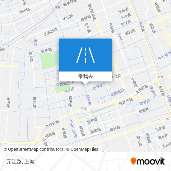 元江路地图