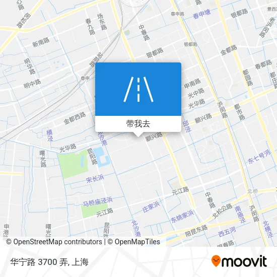 华宁路 3700 弄地图